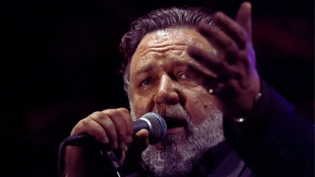 russell crowe glastonbury set 2024