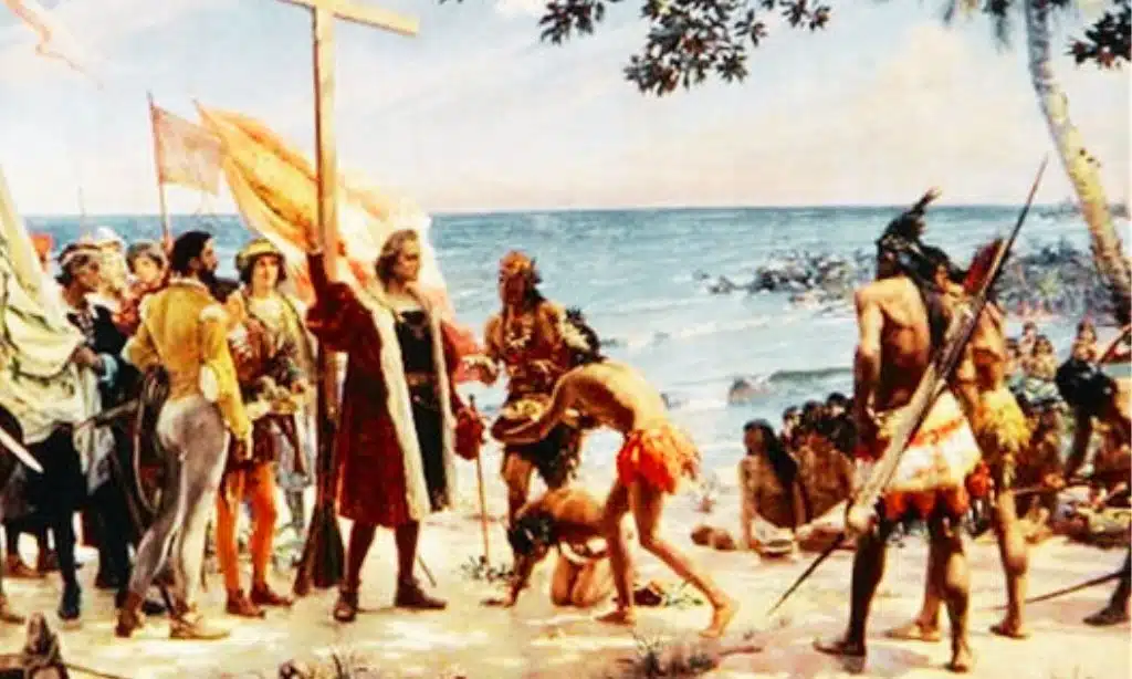 Columbus Discovers Trinidad