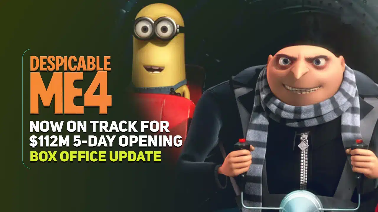 Despicable Me 4 Topping the Box Office