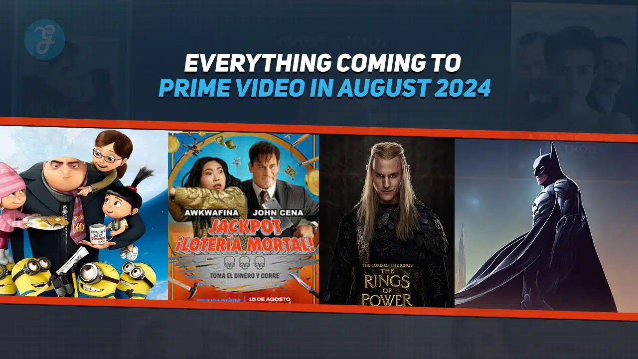 prime video august 2024 schedule