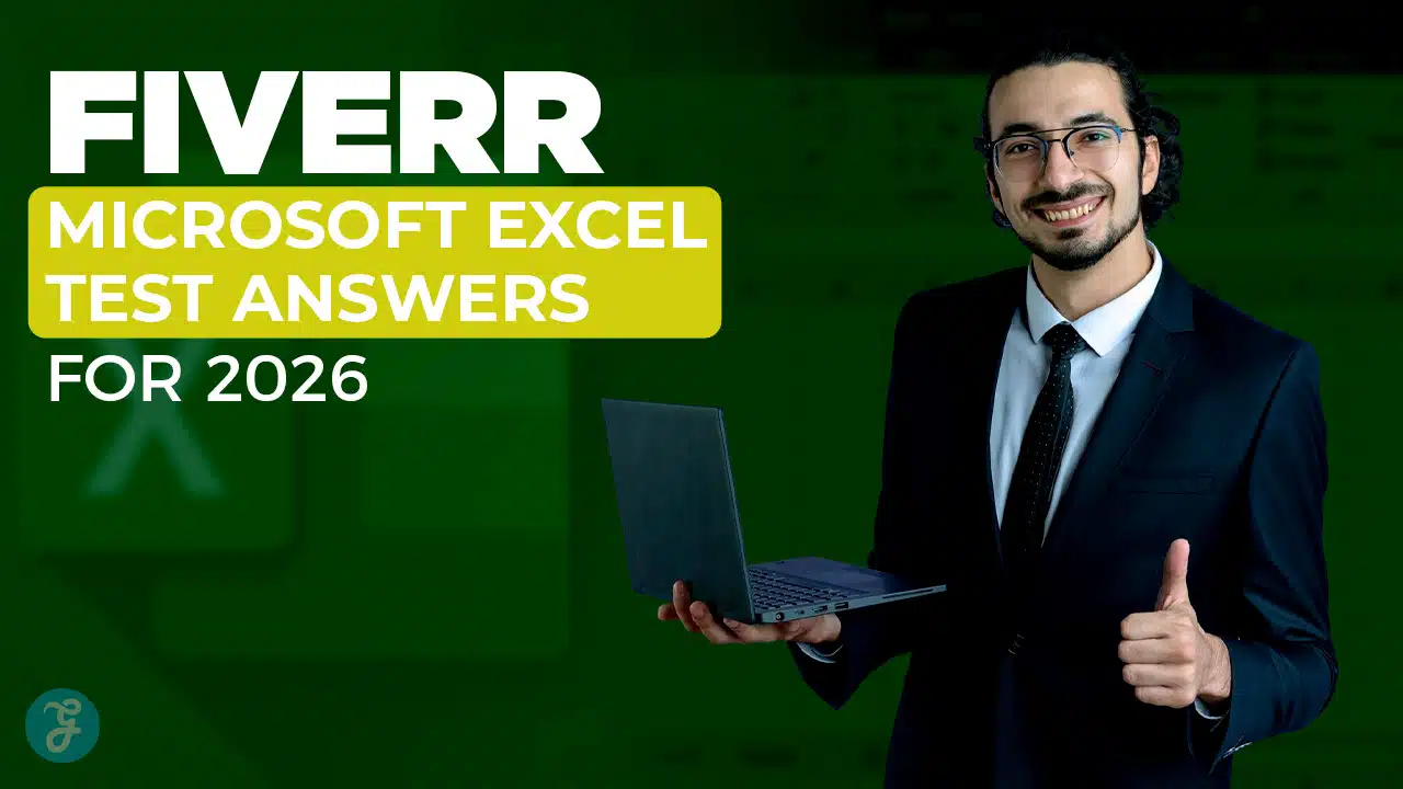 Fiverr Microsoft Excel Test Answers for 2026