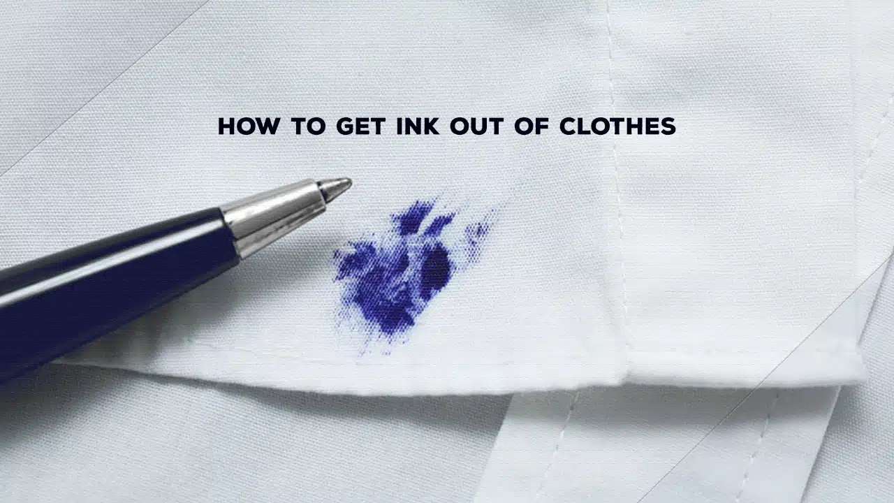 How to Get Ink Out of Clothes