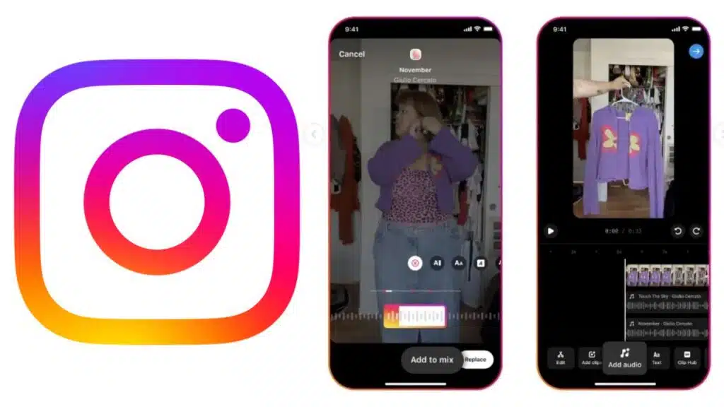 Instagram Multi Audio Track