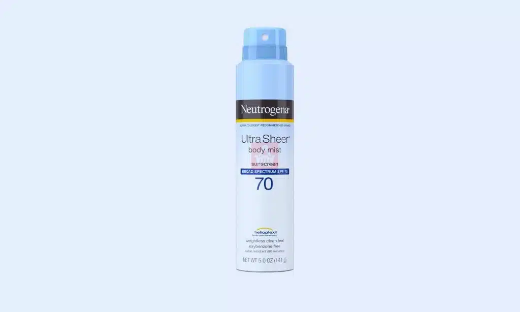 Neutrogena Ultra Sheer Body Mist Sunscreen (SPF 70)