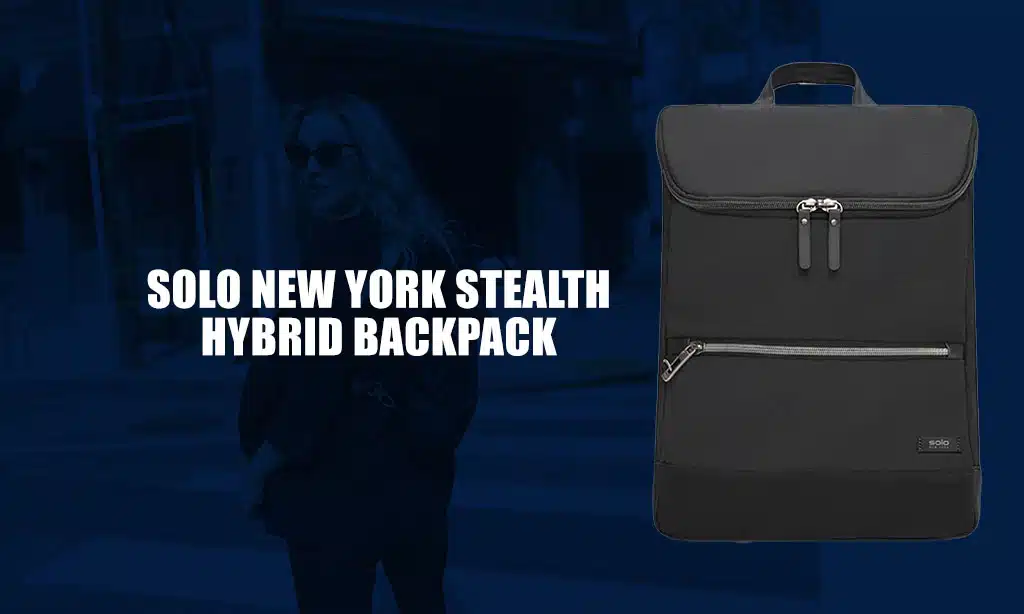 Solo New York Stealth Hybrid Backpack