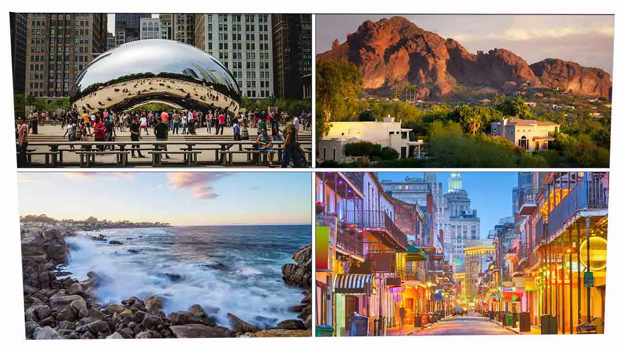 Top 10 Year Anniversary Destinations in the USA