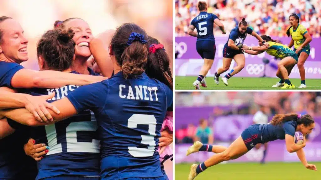 US. Women's Rugby Wins Bronze at Olympics