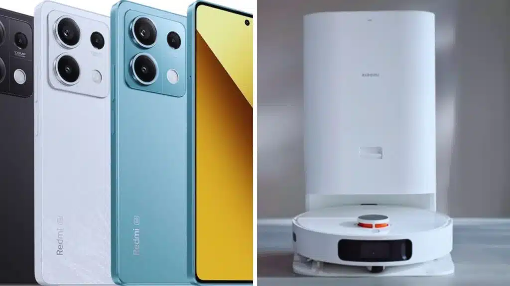 Xiaomi Redmi 13 5G Robot Vacuum X10 India Launch