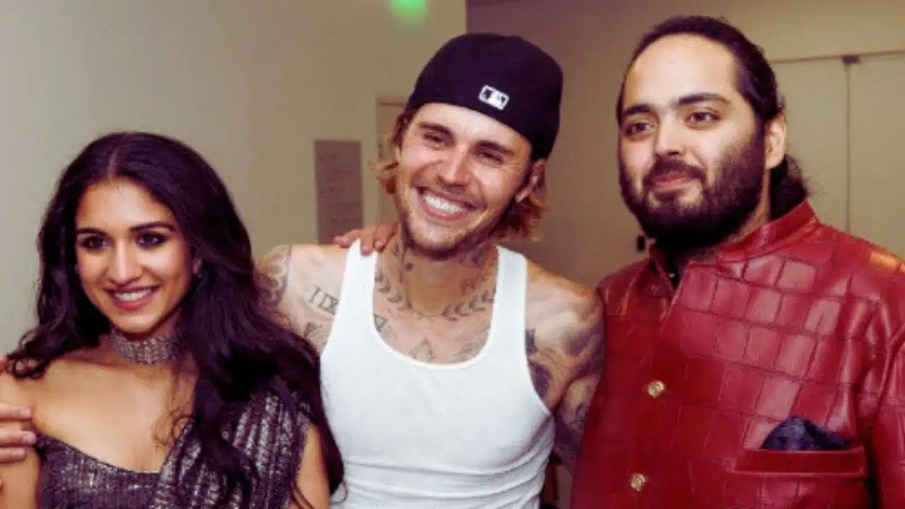 justin bieber exclusive photos anant ambani sangeet