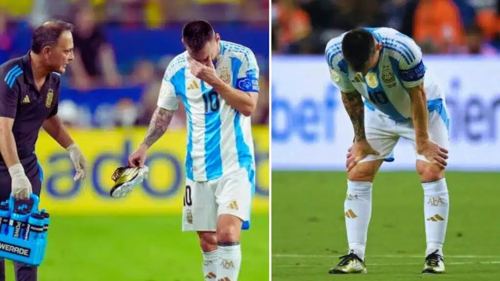 messi emotional exit copa america final