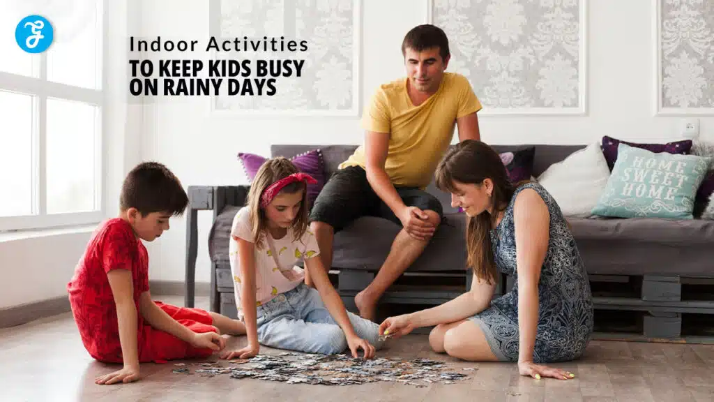 indoor activities for kids on rainy days