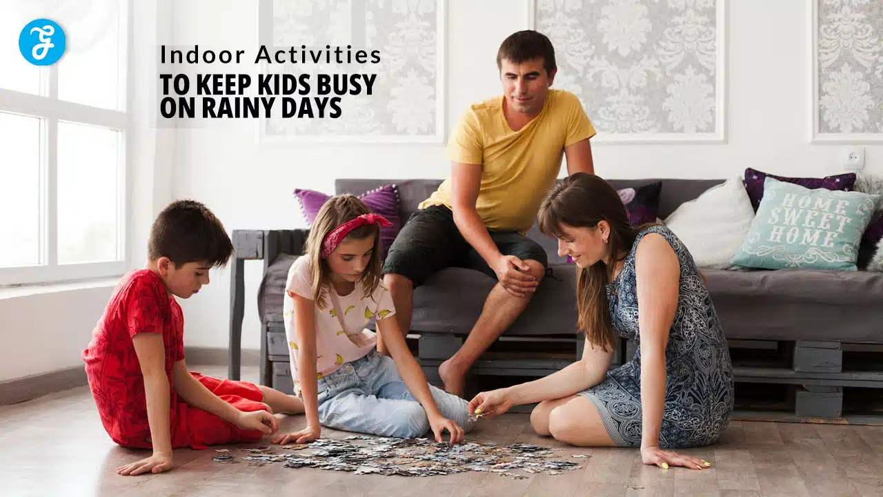 indoor activities for kids on rainy days
