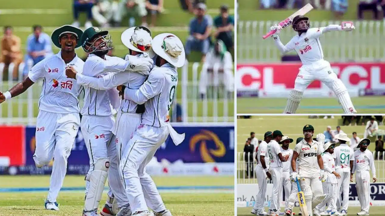 Bangladesh Historic First Test Win Over Pakistan