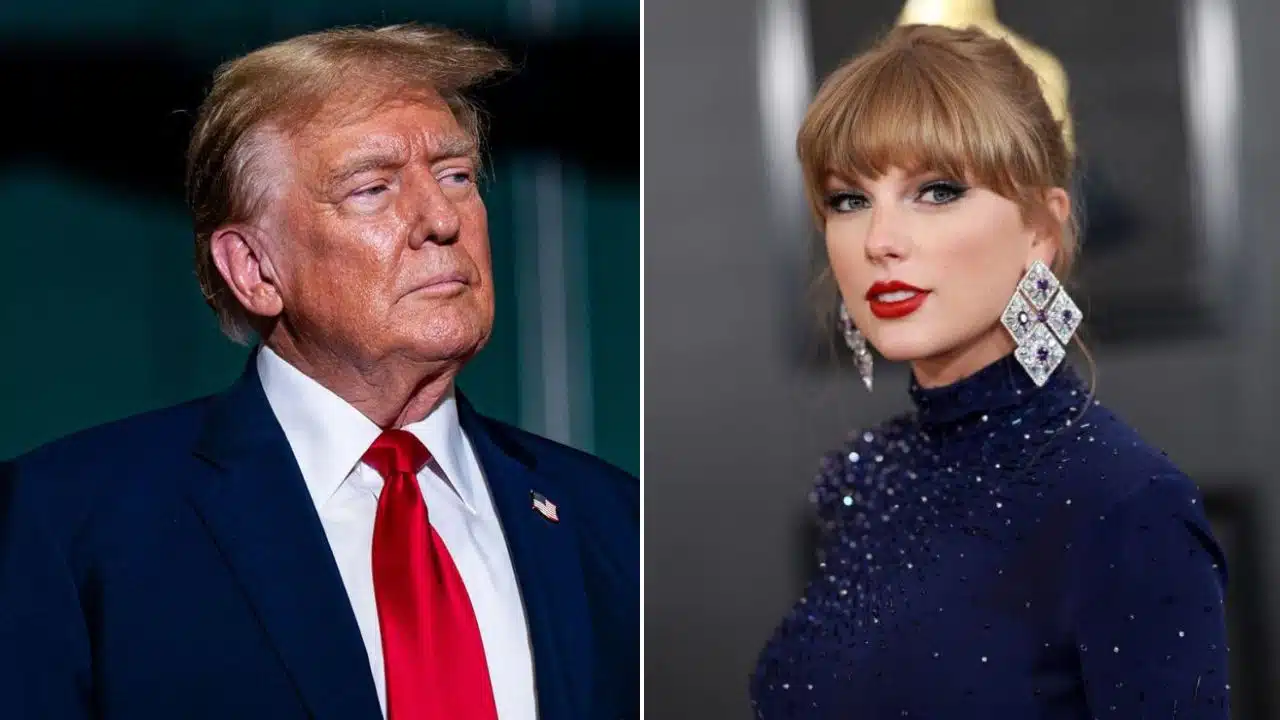 Donald Trump Shares Fake Taylor Swift Pics