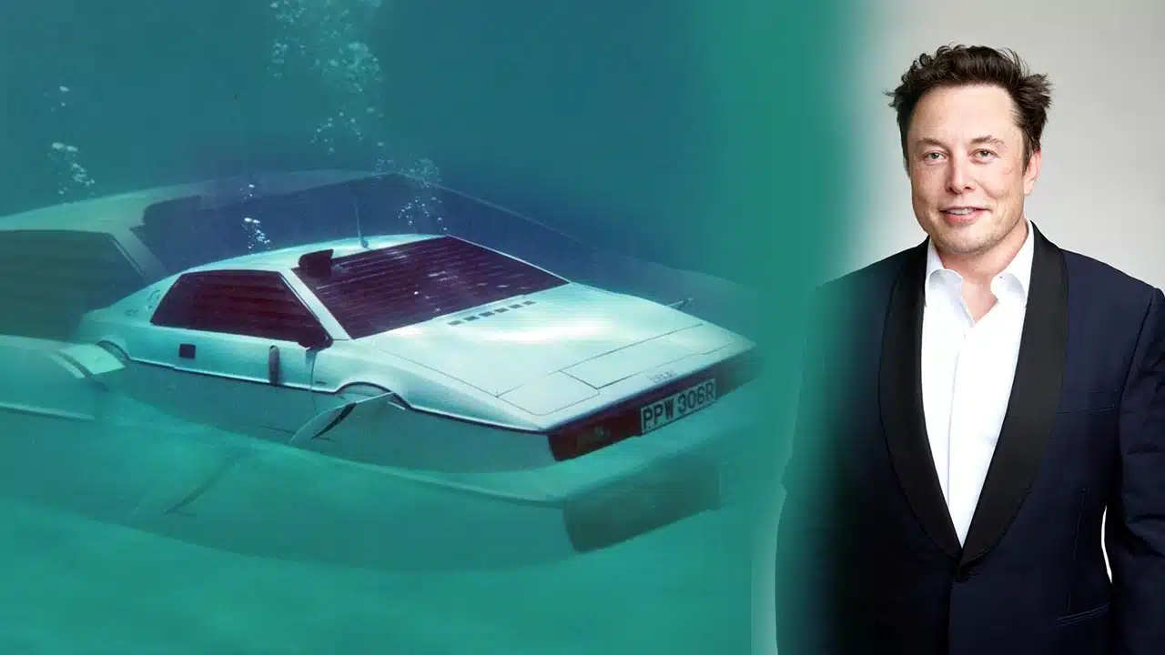 Elon Musk - A James Bond Submarine Car