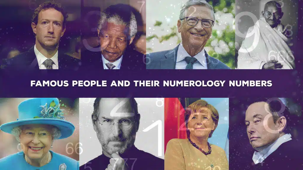 Famous People and Their Numerology Numbers