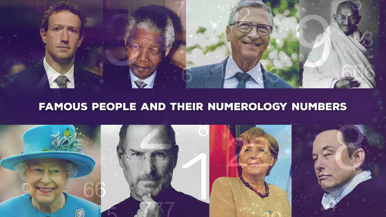 Famous People and Their Numerology Numbers