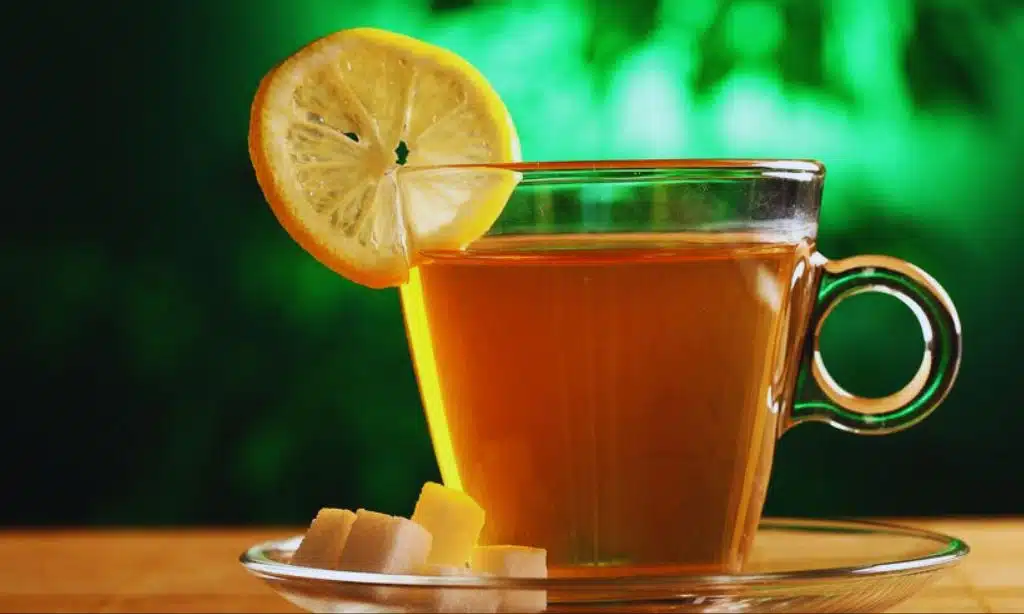 Green Tea and Lemon
