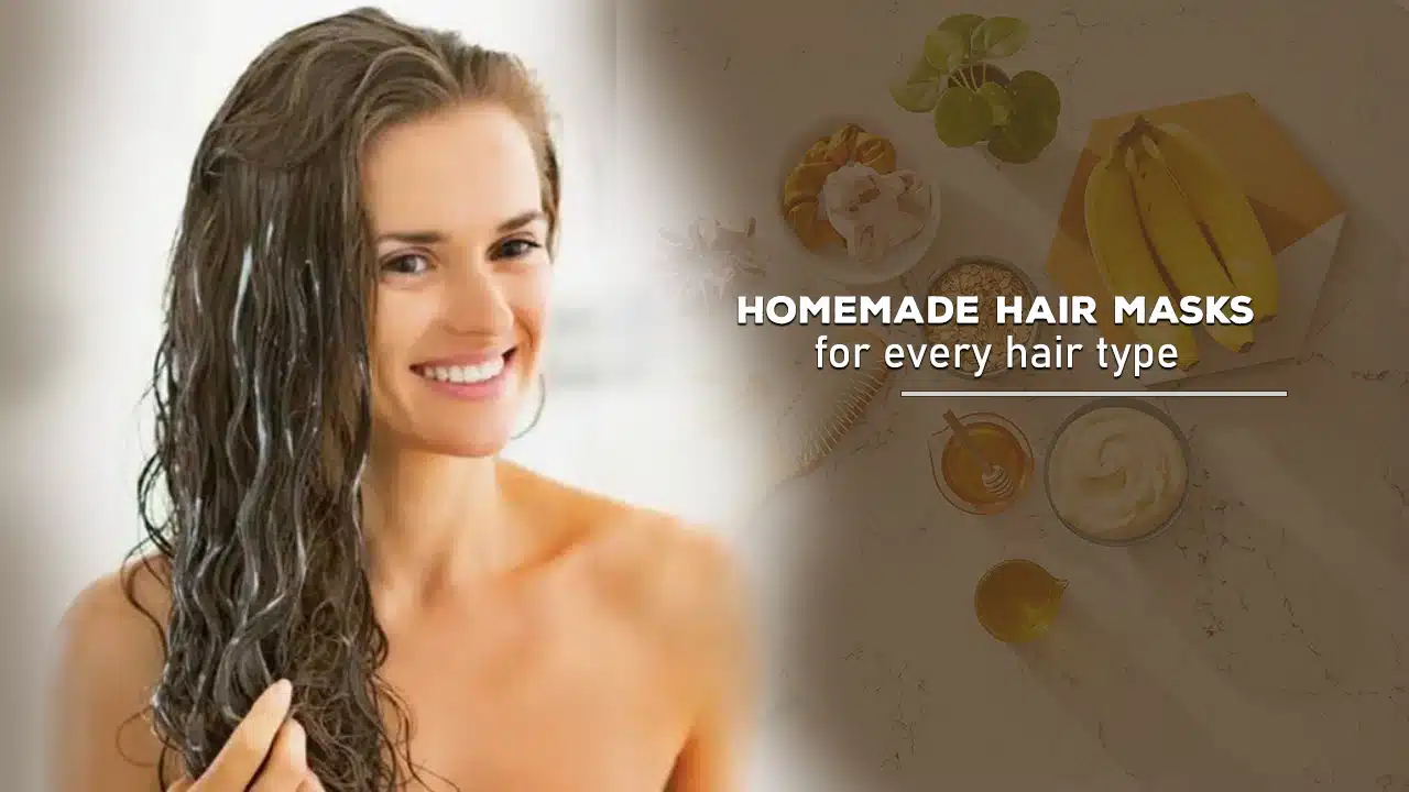 Homemade Hair Masks for Every Hair Type