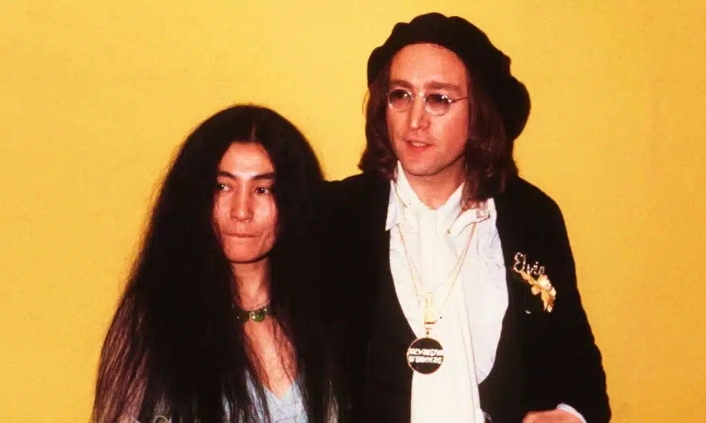 John Lennon and Yoko Ono