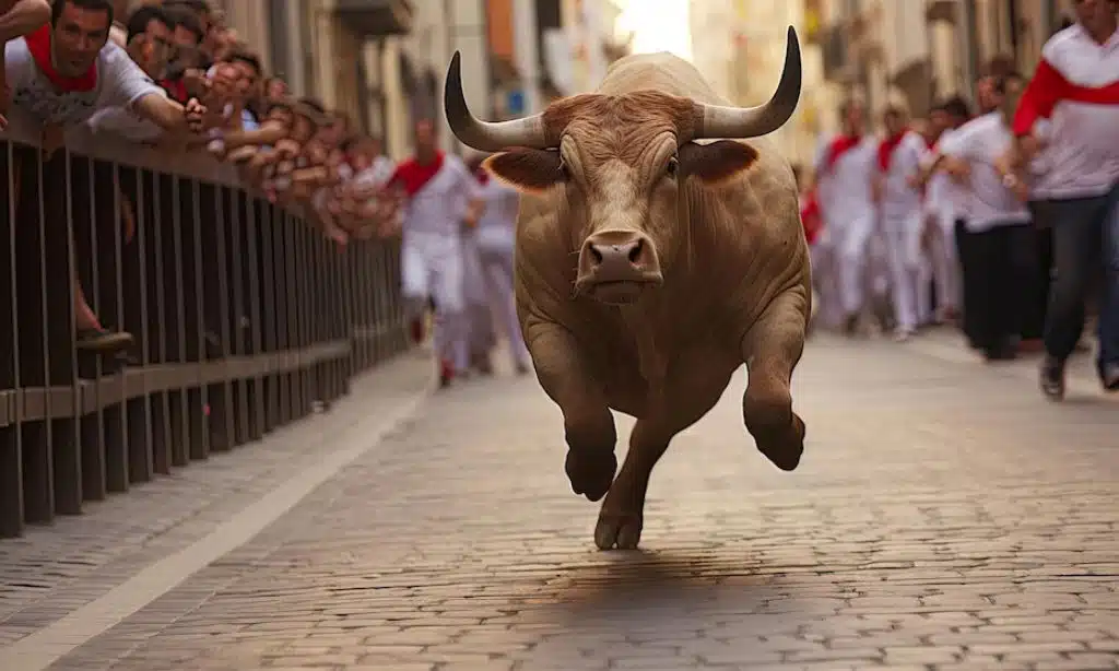 Running of the Bulls (Pamplona, Spain)
