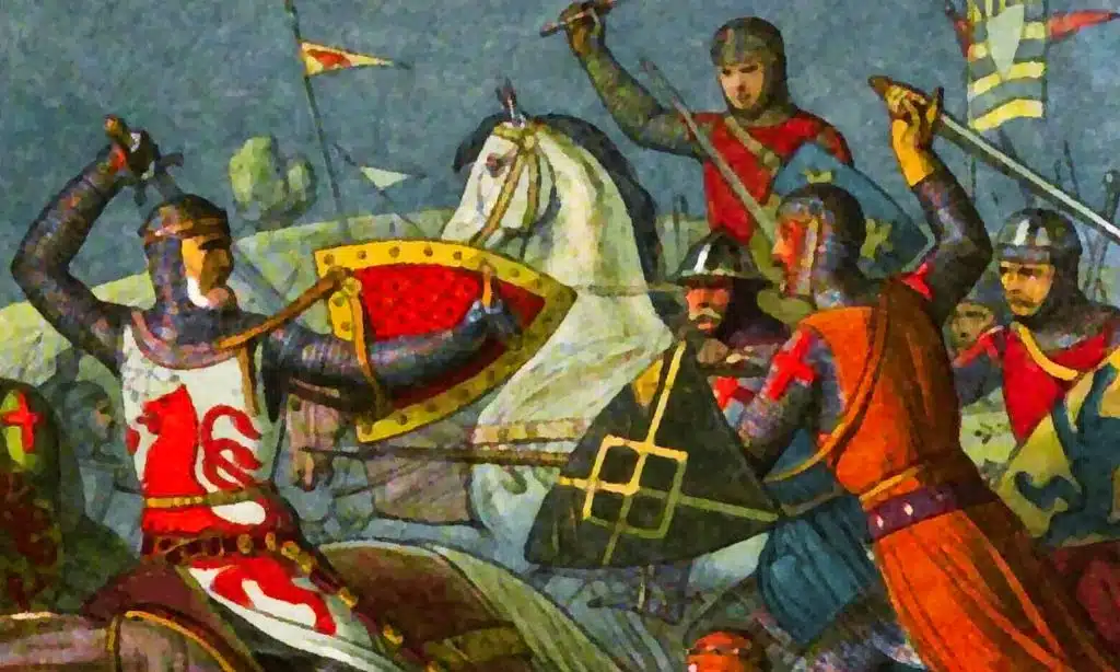 The Battle of Evesham