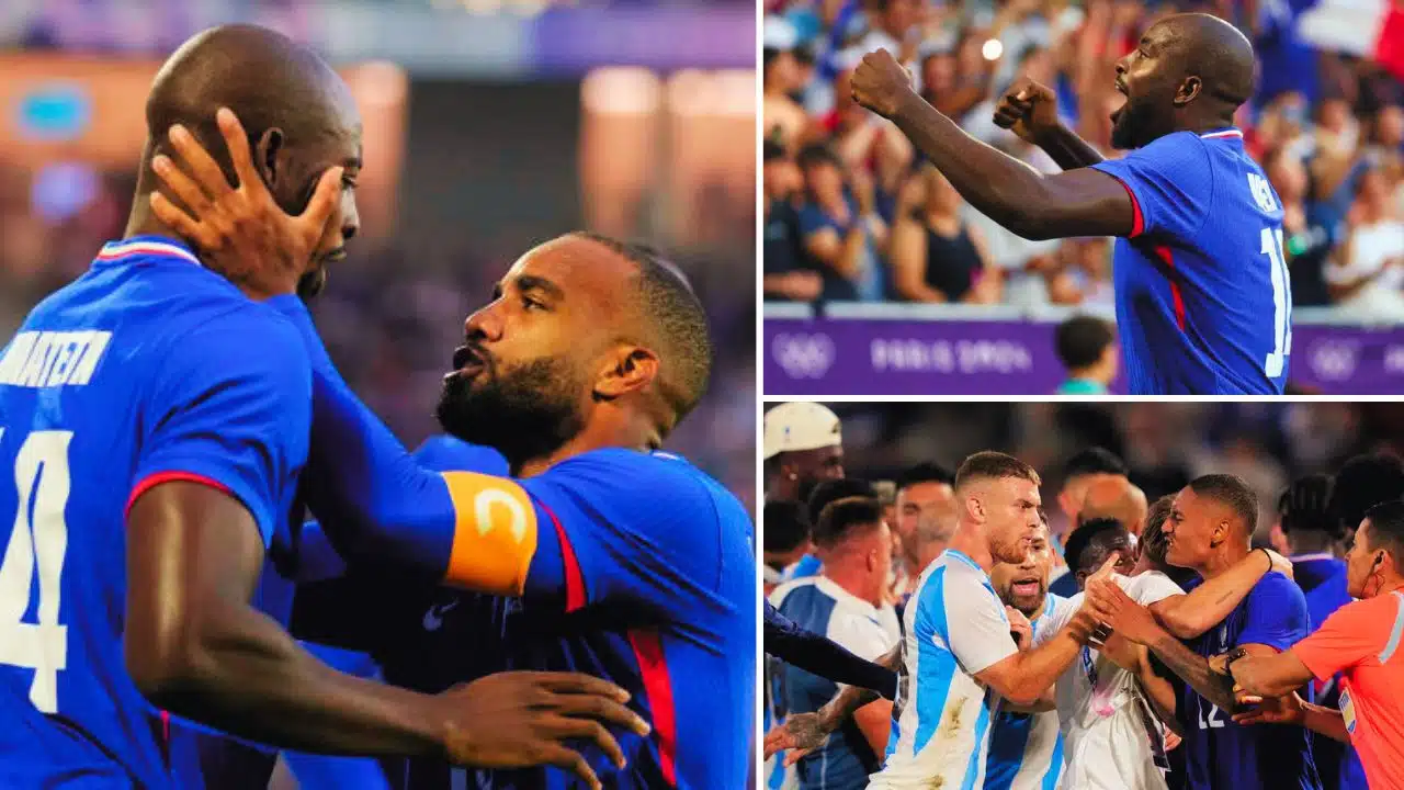 france defeats argentina olympic semifinals