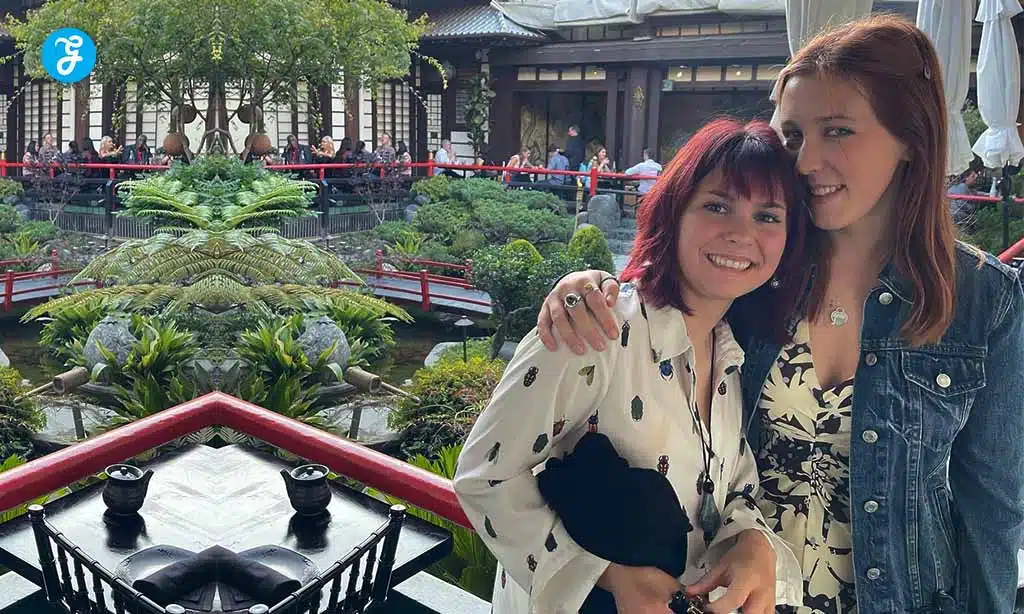 ila kreischer with her mom