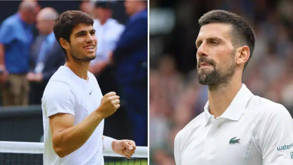 novak djokovic vs carlos alcaraz paris olympics 2024