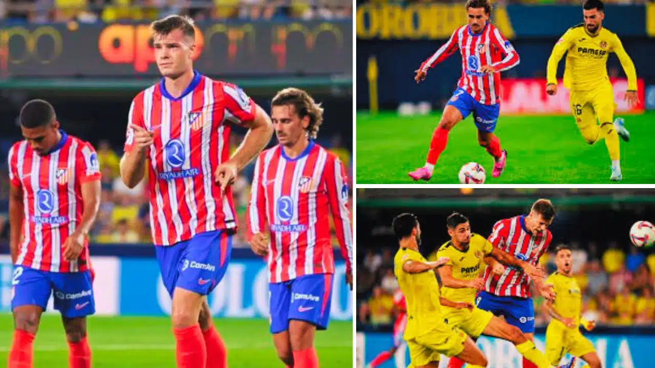 villarreal atletico madrid opening game draw 2024