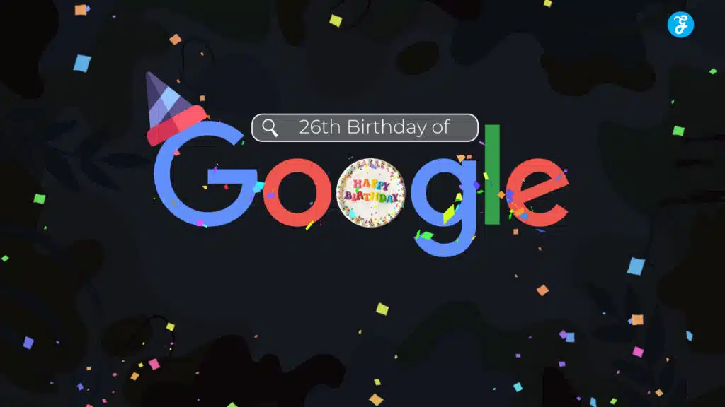 google celebrates 26th birthday