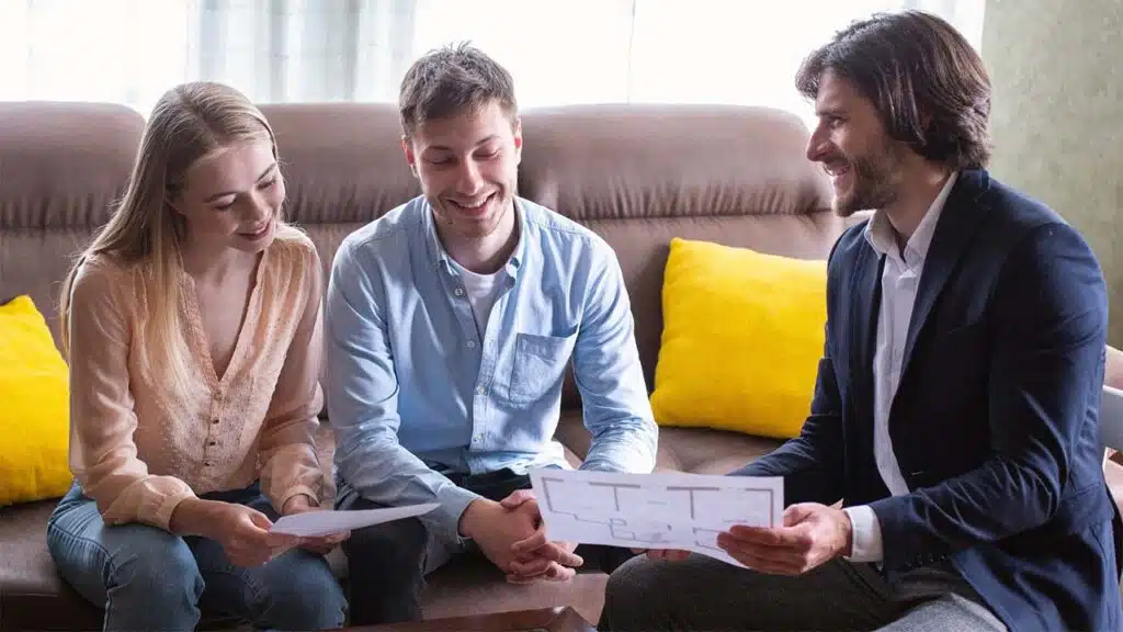 Perhaps a discussion related to real estate or a design consultation.