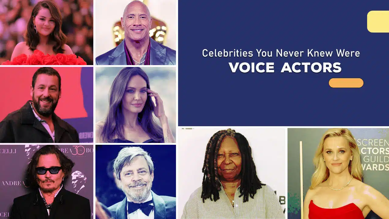 Celebrities You Never Knew Were Voice Actors
