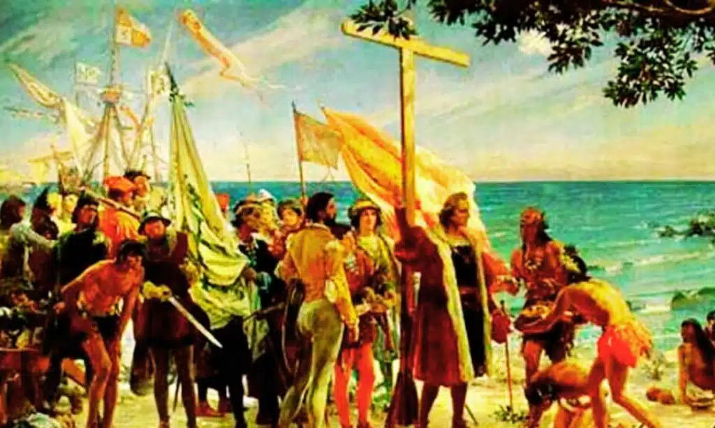Columbus Lands in Costa Rica