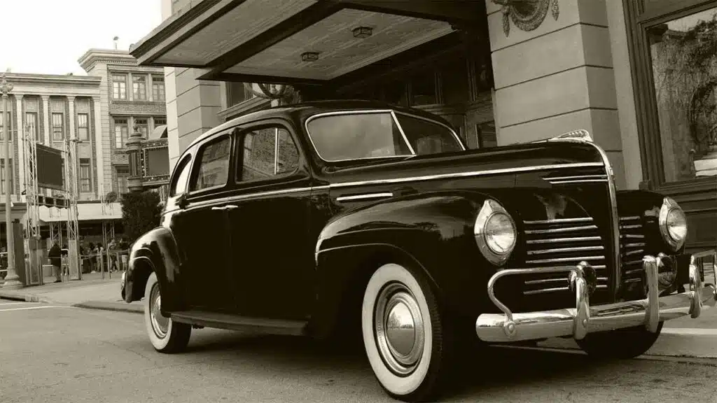 Beautifully preserved vintage car