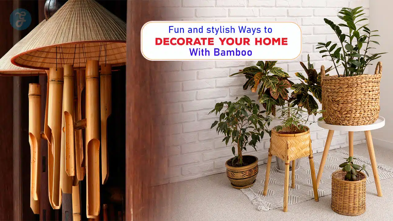 Fun and stylish Ways to Decorate Your Home With Bamboo