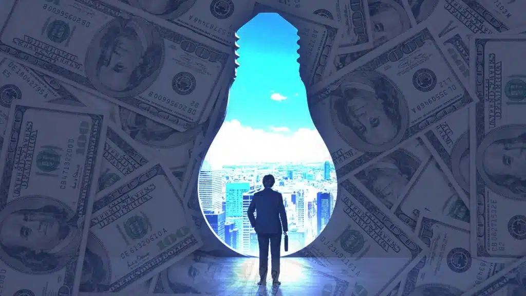 Symbolizing financial success and opportunity