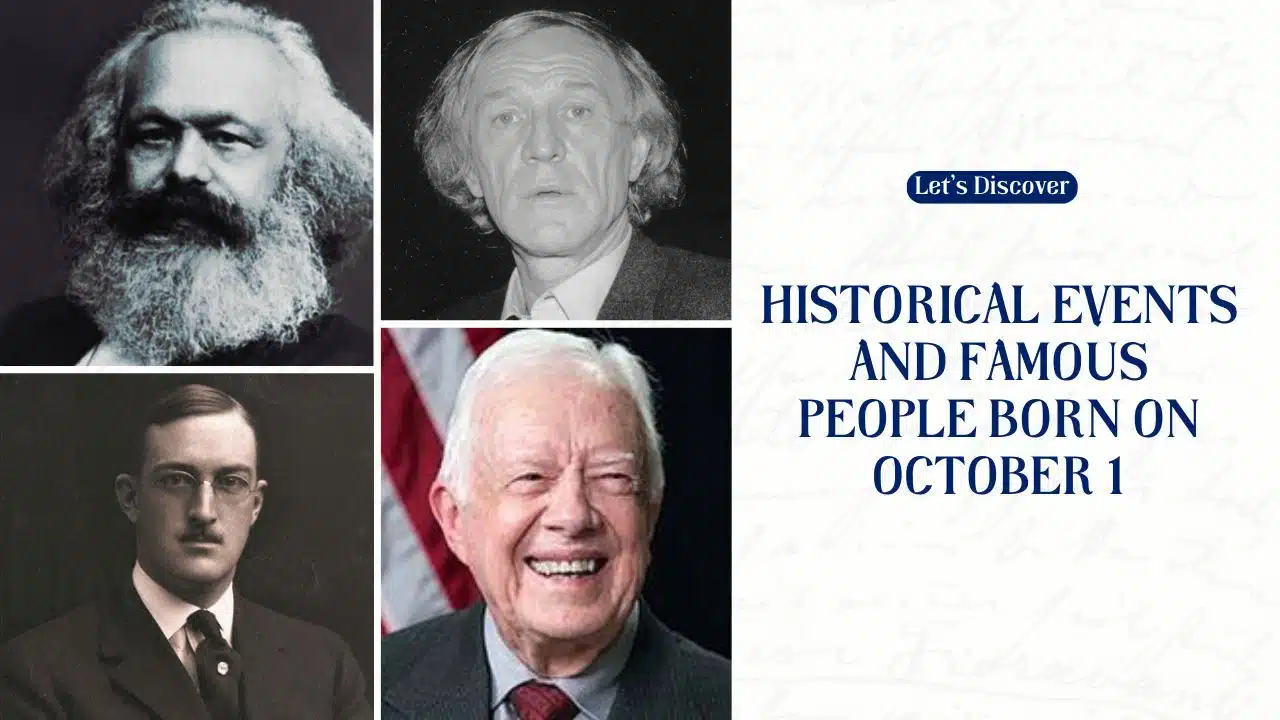 Historical Events and Famous People Born on October 1
