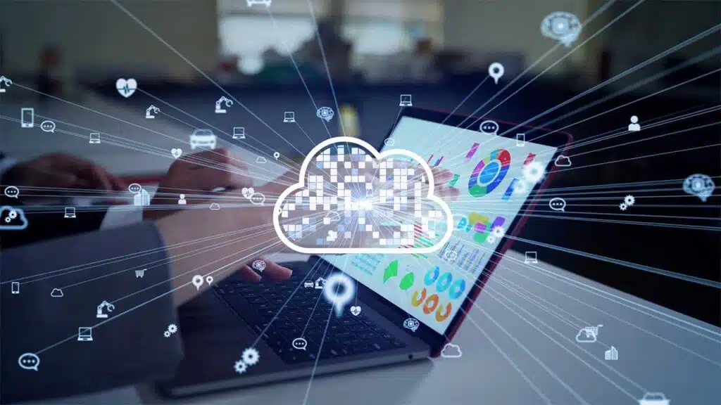 Cloud computing, data sharing, and connectivity in a business context