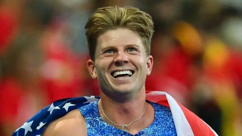 Hunter Woodhall wins paralympic gold