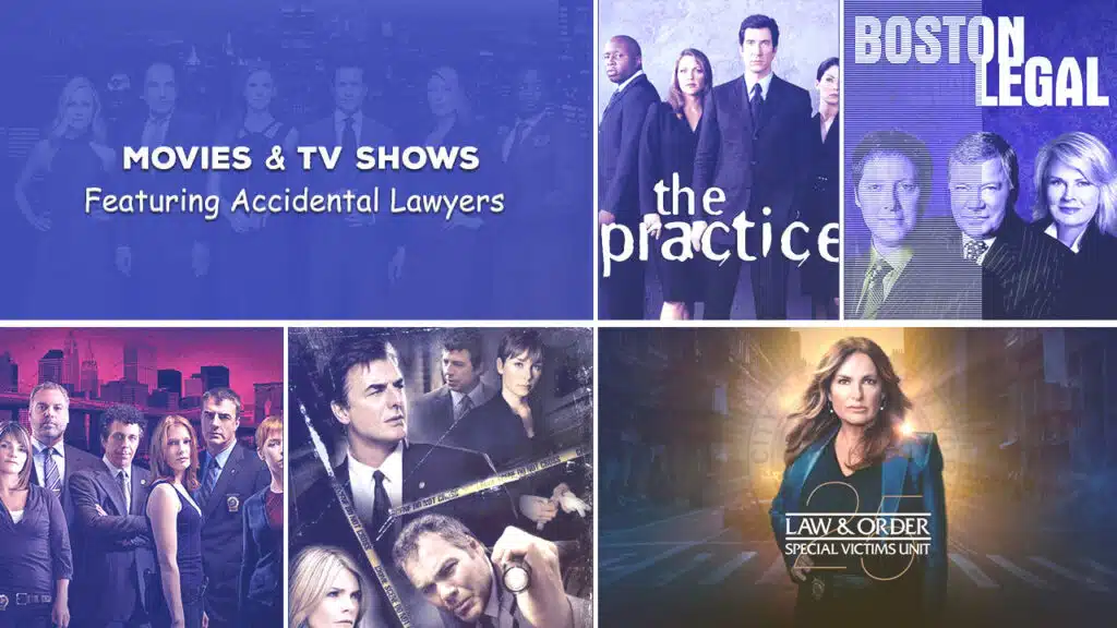 Movies and TV Shows Featuring Accidental Lawyers