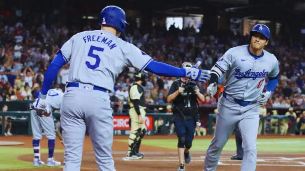 Ohtani Betts Freeman Hit Back-to-Back HRs