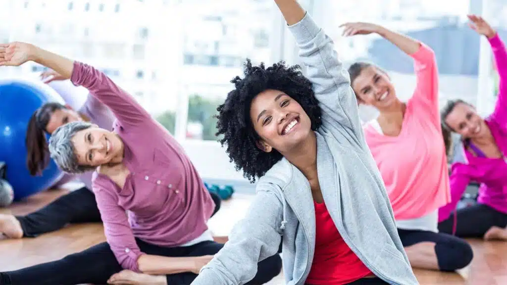 Communal aspect of group fitness