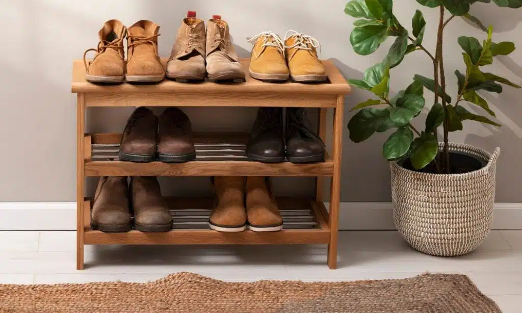 Shoe Cabinet into Bathroom Storage