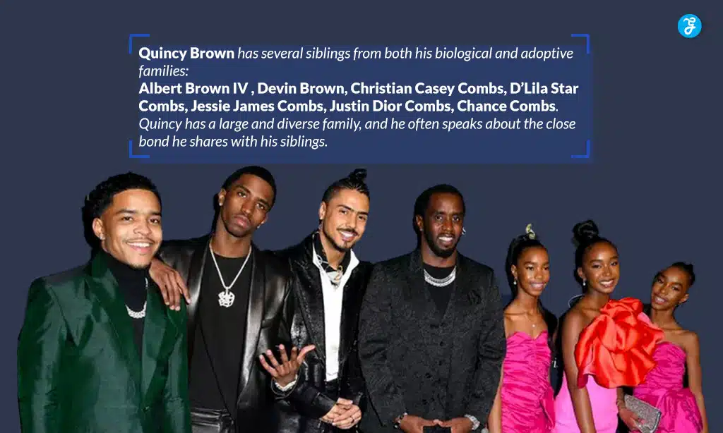 all quincy brown siblings information