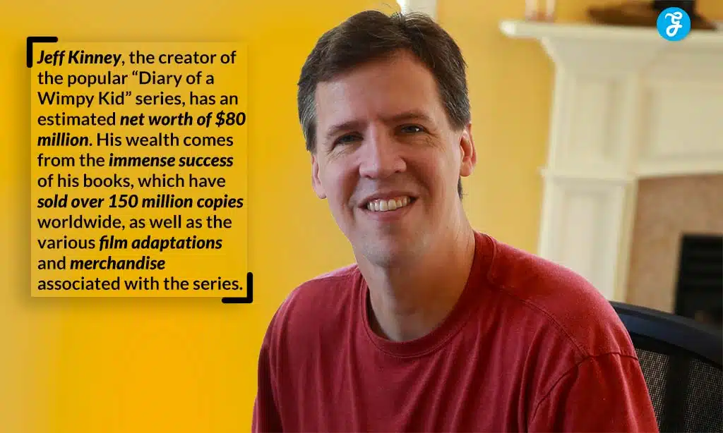 jeff kinney net worth and financial milestone