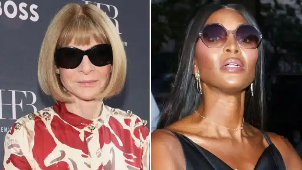 naomi campbell anna wintour nyc fashion show drama