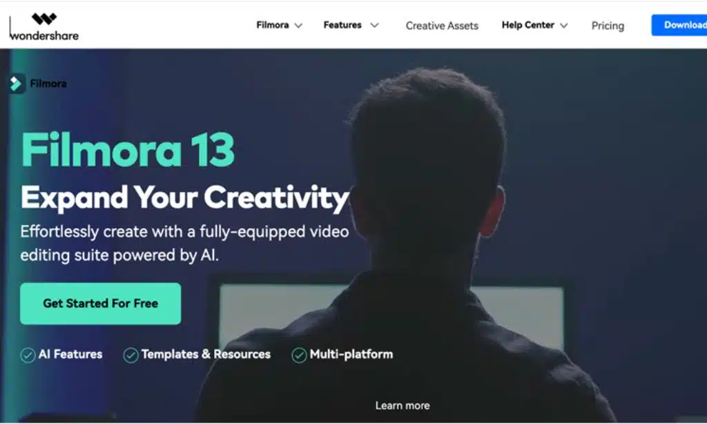 filmora upscale video