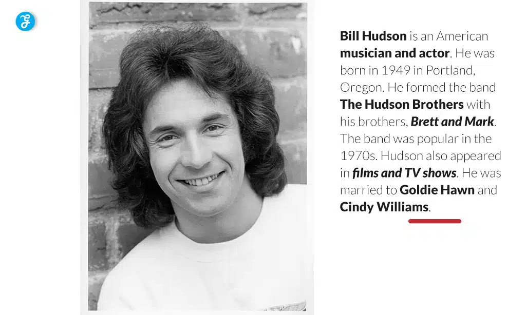 who is bill hudson