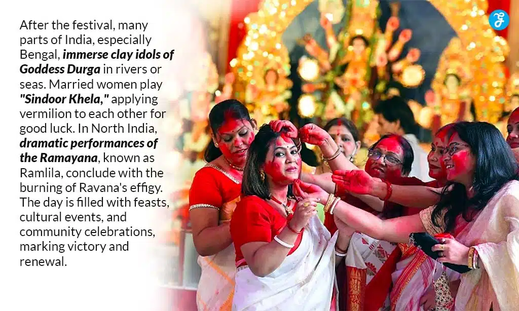 Bijoya Dashami rituals